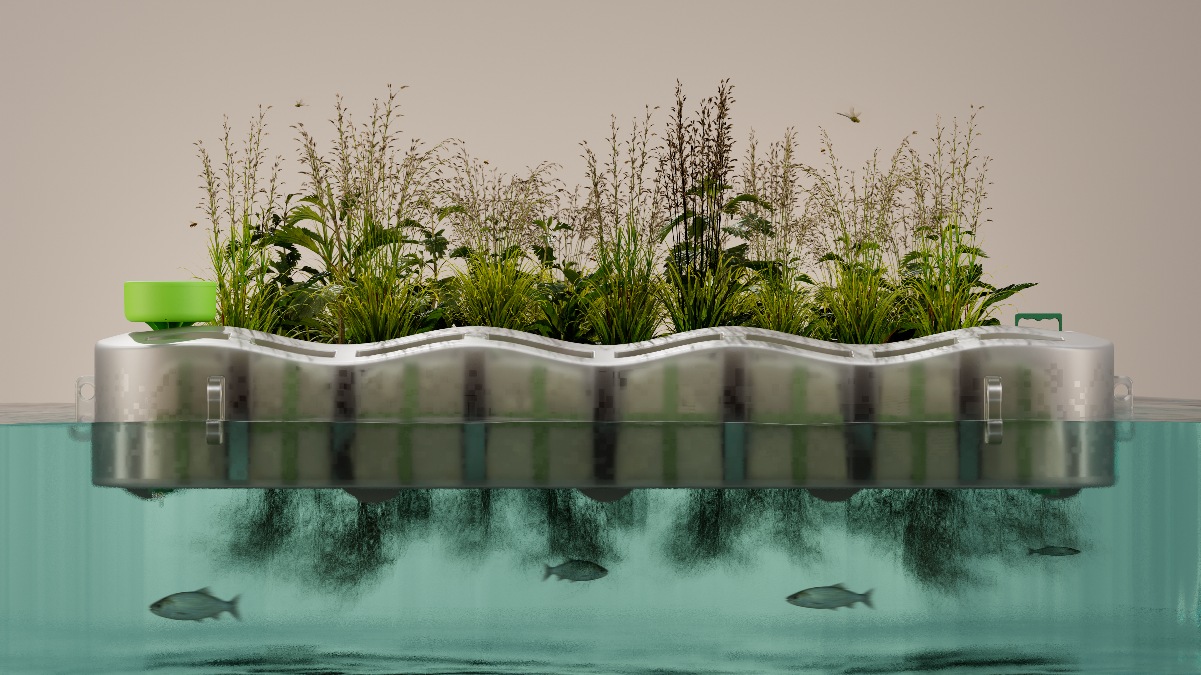 An eye-catching landscape of green.